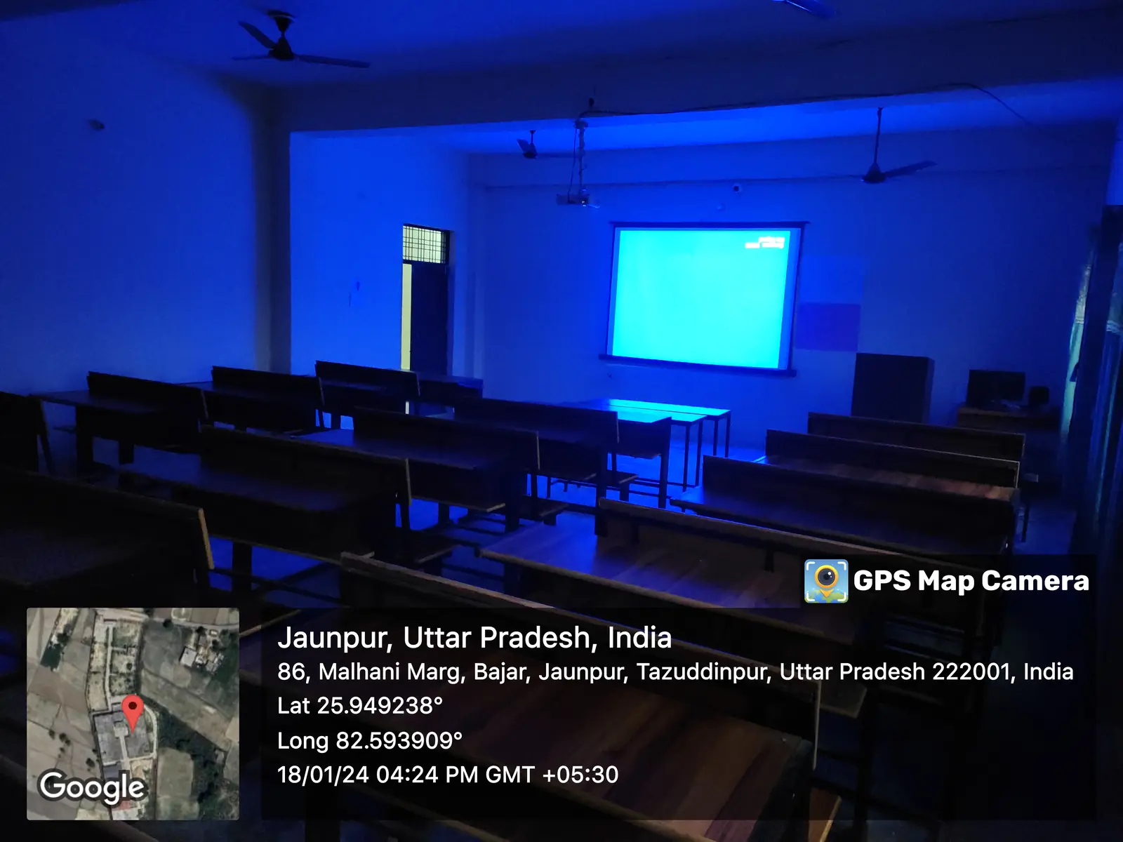Smart Classrooms - Seminar Hall inside 2